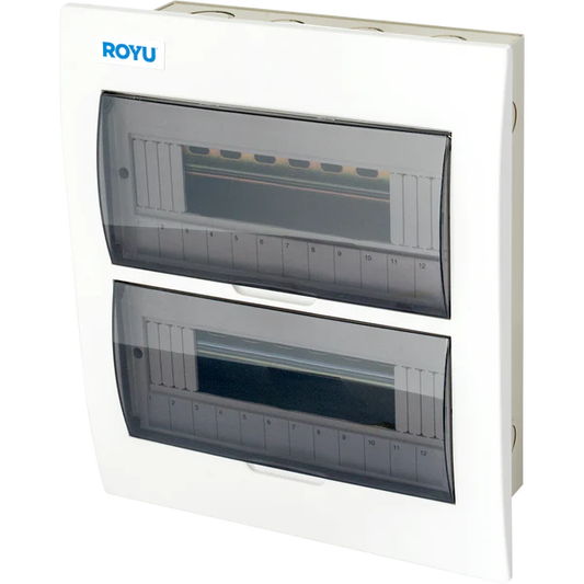 Royu Metal Base Distribution Box with Busbar | Royu by KHM Megatools Corp.