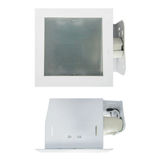 Firefly Square Horizontal Downlight  Recessed Type with Full Frosted Glass | Firefly by KHM Megatools Corp.