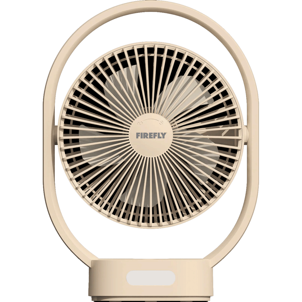 Firefly FEL6117 12" Rechargeable Desk Fan with Night Lamp | Firefly by KHM Megatools Corp.