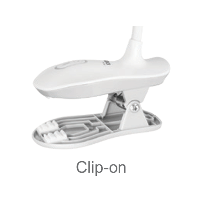 Firefly FEL723 Rechargeable Tricolor Clip-On Desk Lamp | Firefly by KHM Megatools Corp.