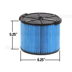 Ridgid Filters for WD-4075KR 4 Gallons Only