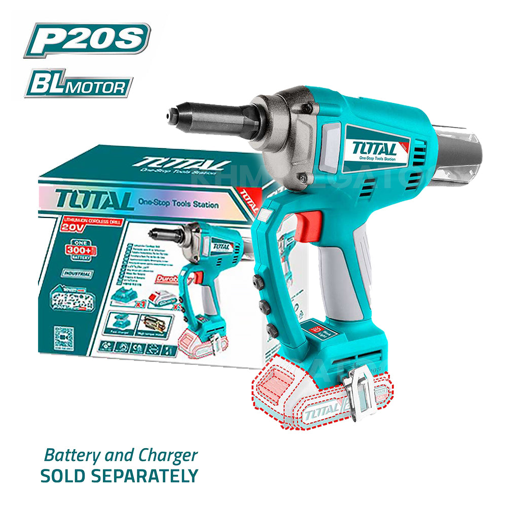 Total TRTLI2005 Brushless Li-Ion rivet tool 20v