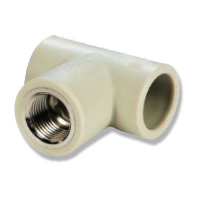 Royu Pipe Female Threaded Tee [Hot&Cold] (PPR Fittings) | Royu by KHM Megatools Corp.