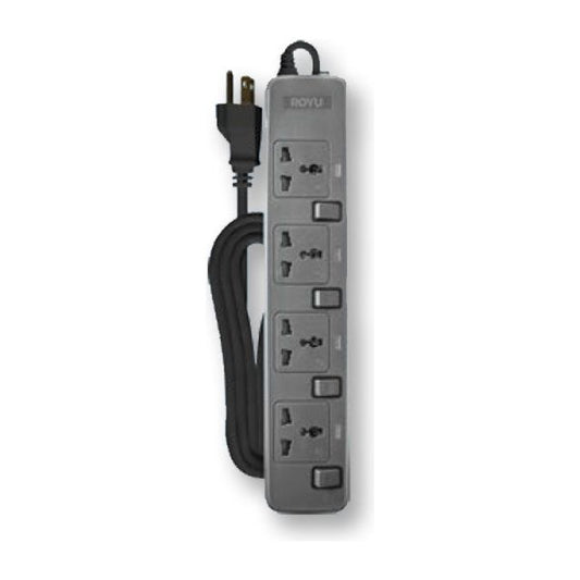 Royu REDEC704 (4-Gang) Individual Switches | Royu by KHM Megatools Corp.