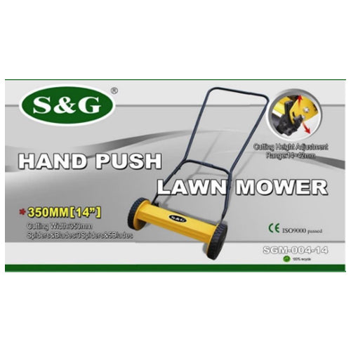 S&G SGM004 Manual Lawn Mower