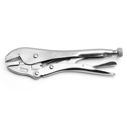 Sata 71202PP Locking Plier Vise Grip 7" (Straight Jaw) | Sata by KHM Megatools Corp.