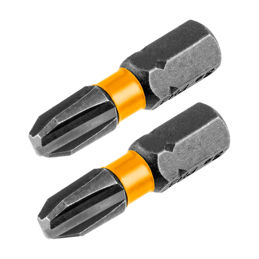 Ingco SDBIM71PH325 Impact Philips Screwdriver Bit PH3x25MM 2Pcs | Ingco by KHM Megatools Corp.