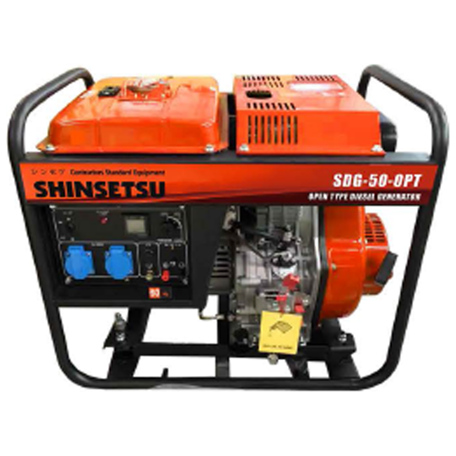 Shinsetsu SDG-50-0PT Diesel Generator 5kW | Shinsetsu by KHM Megatools Corp.