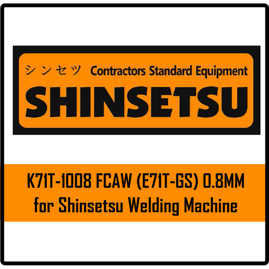 Shinsetsu K71T-1008 FCAW (E71T-GS) 0.8MM | Shinsetsu by KHM Megatools Corp.