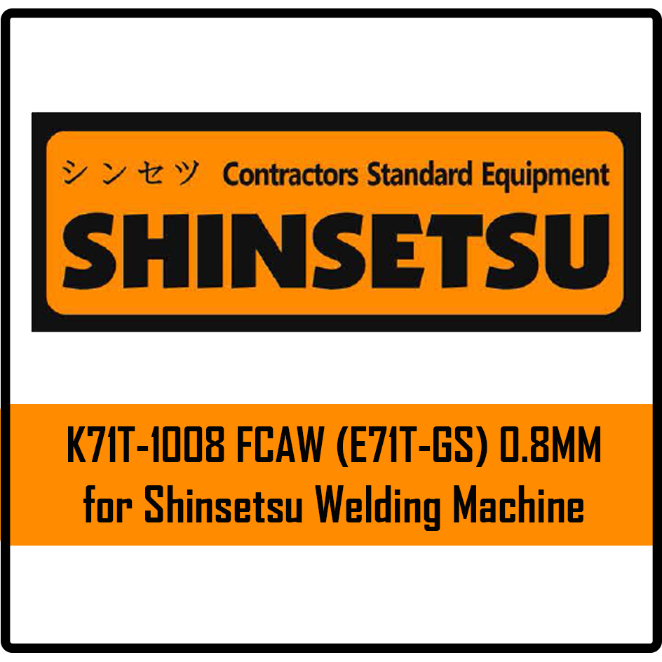 Shinsetsu K71T-1008 FCAW (E71T-GS) 0.8MM