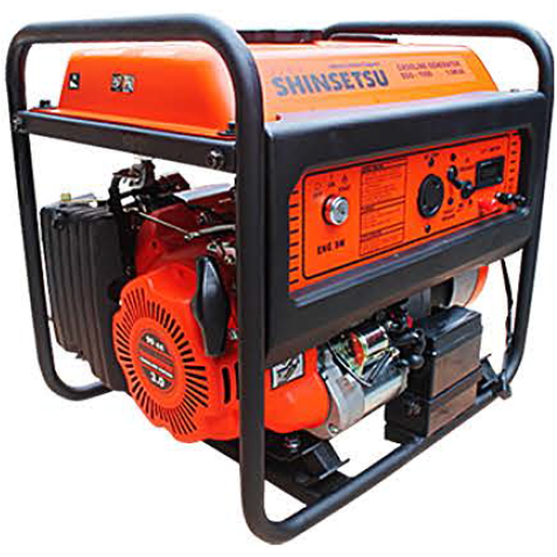 Shinsetsu SGG-1000 Portable Gasoline Generator 1kVA | Shinsetsu by KHM Megatools Corp.