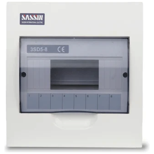 Sassin Flush Mounted Distribution Box "3SD5T Series" (Metal Base) IP40 | Sassin by KHM Megatools Corp.