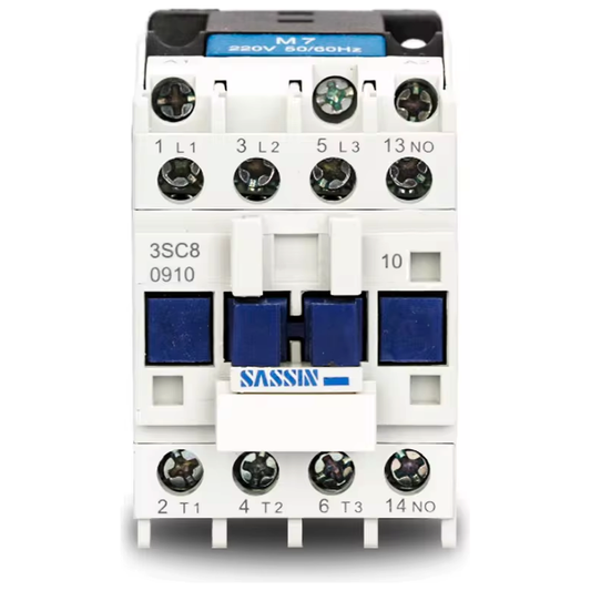 Sassin 3-Pole 110V-220V Vac Coil Magnetic Contractor (3SC8 Series) | Sassin by KHM Megatools Corp.