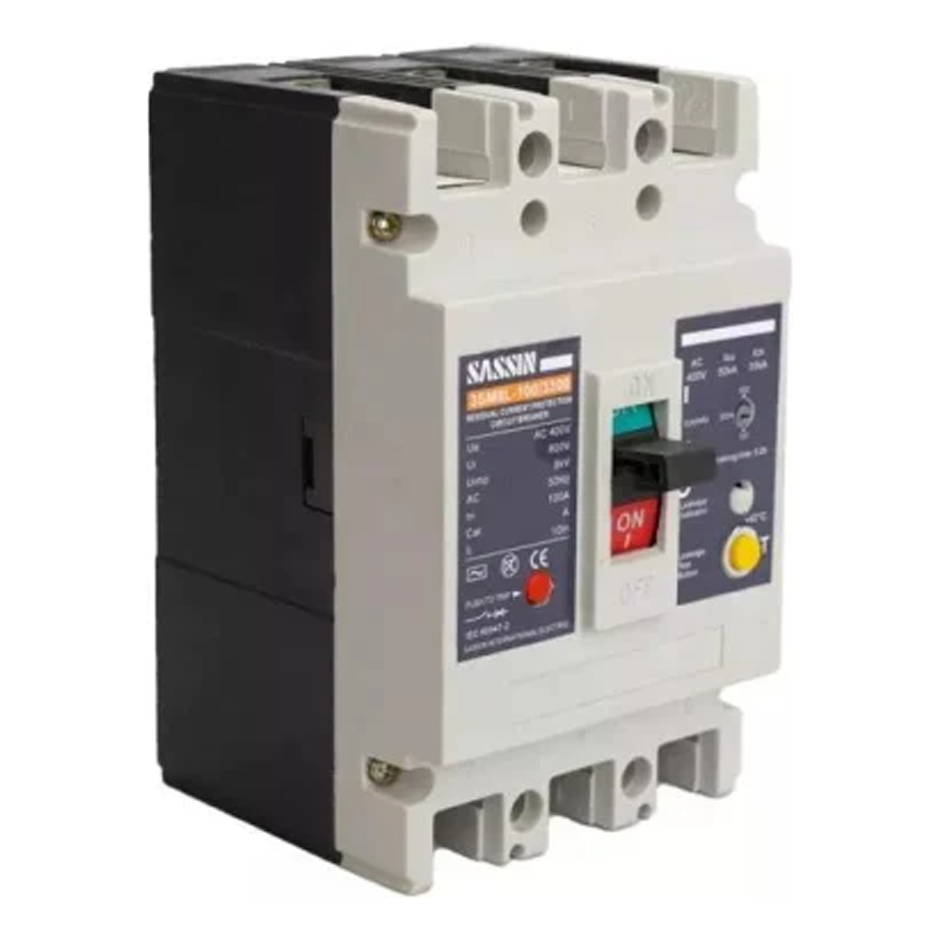 Sassin 3-Pole 50kAIC Molded Case Circuit Breaker (MCCB) (3SM8-630L Series) | Sassin by KHM Megatools Corp.