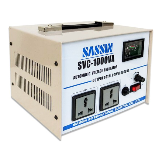 Sassin Automatic Voltage Regulator (AVR) (SVC Series) | Sassin by KHM Megatools Corp.