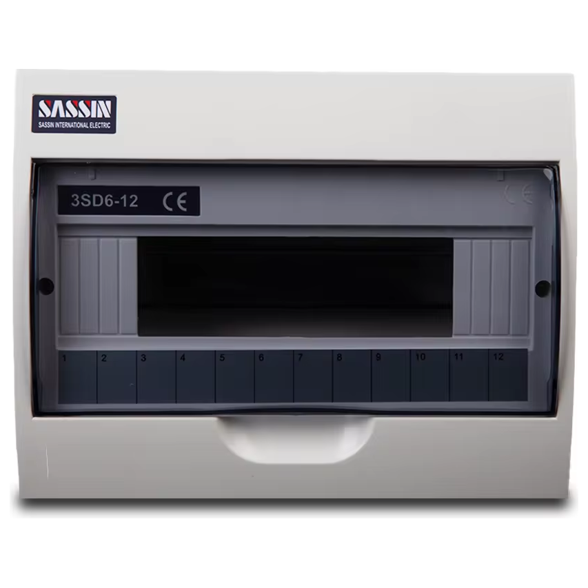 Sassin Flush Mounted Distribution Box "3SD5 Series" (Plastic) IP30 | Sassin by KHM Megatools Corp.