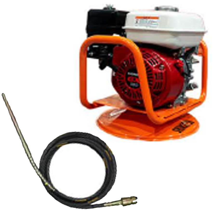 Shinsetsu Concrete Vibrator with GX160 Honda Engine Set (Hex Type) | Shinsetsu by KHM Megatools Corp.
