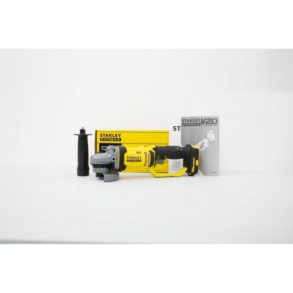 Stanley SCG400 18V / 20V Cordless Angle Grinder 4" (Bare) | Stanley by KHM Megatools Corp.