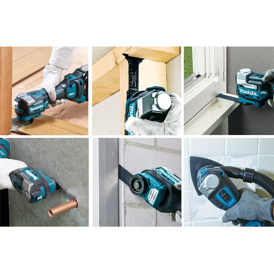 Makita TM001GZ 40V Cordless Brushless Toolless Multi Tool (Bare) | Makita by KHM Megatools Corp.