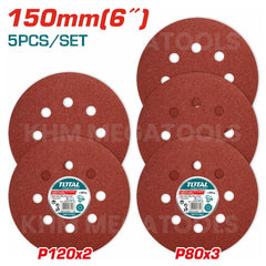 Total TAC731501 Velcro Sanding Disc 6"