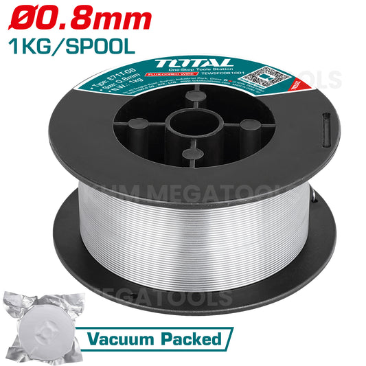 Total TEWSFC081001 Flux Cored Wire 0.8mm / 1 kg