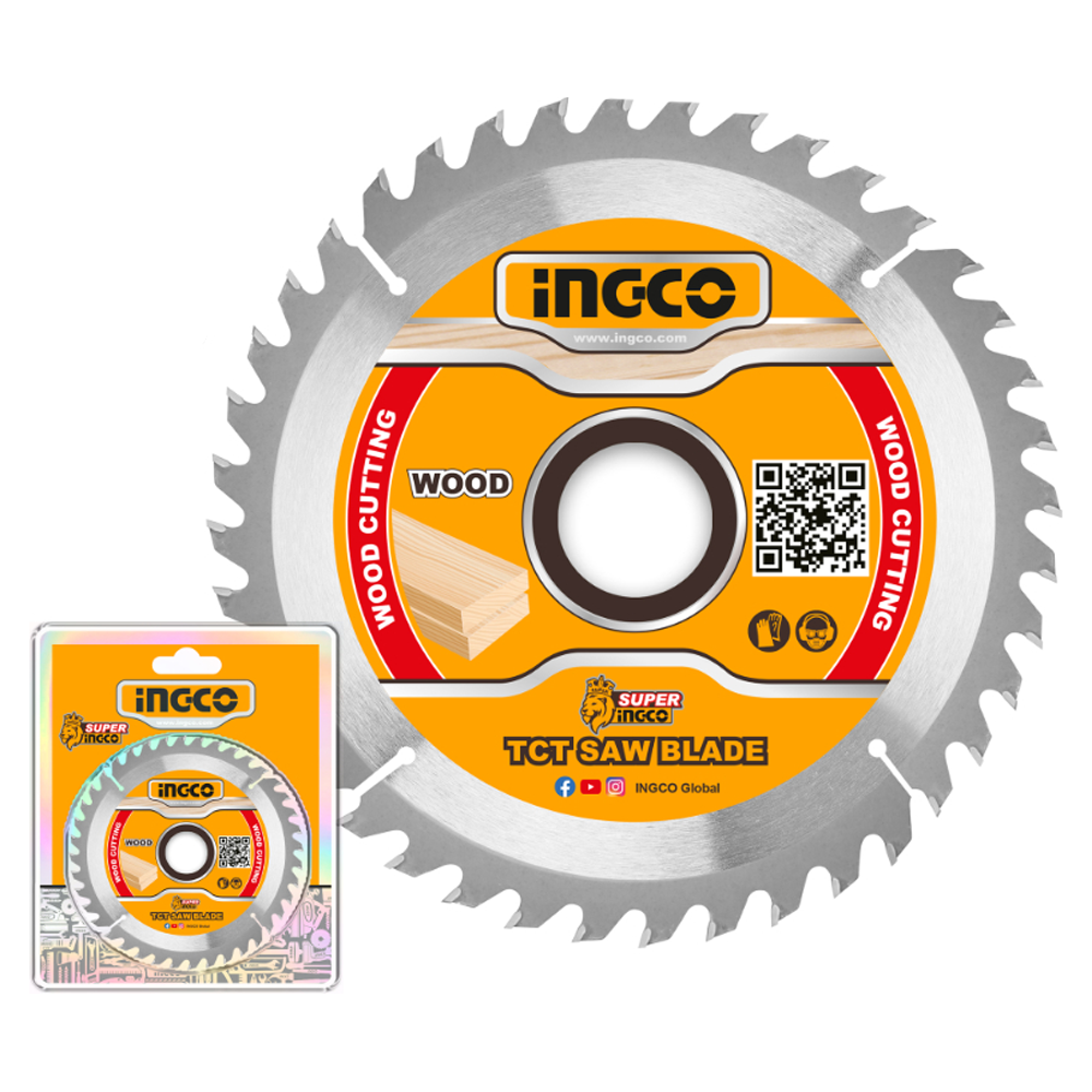 Ingco TSB111015 TCT Circular Saw Blade for Wood  4-3/8" 40T