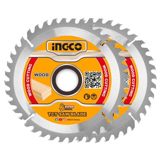 Ingco TSB1853 TCT Circular Saw Blade Set 7-1/4" 24T 2PCS (Ultra-Thin) | Ingco by KHM Megatools Corp.