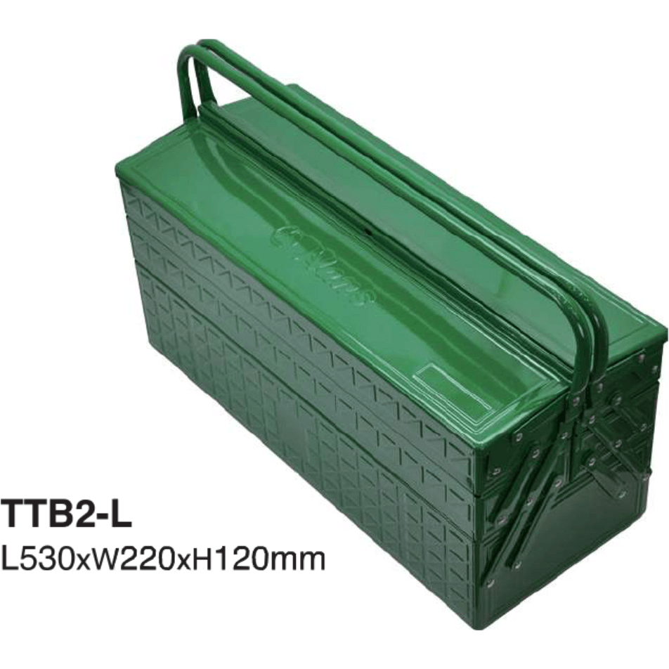 Hans TTB2-L Extra HD Metal Tool Box / Tote Tool Chest - KHM Megatools Corp. Main image