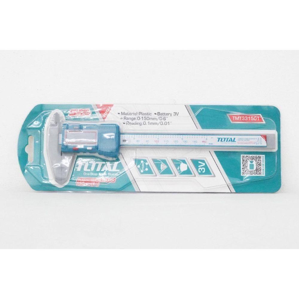Total TMT331501 Plastic Digital Caliper 150mm (6") | Total by KHM Megatools Corp.