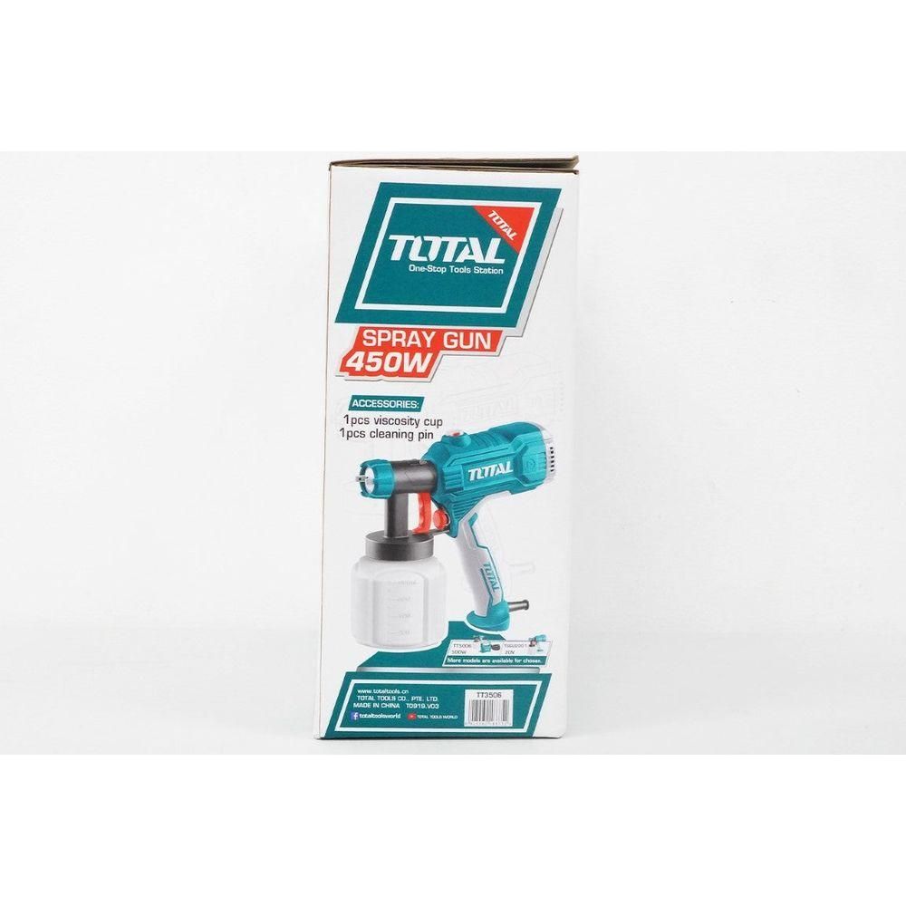 Total TT3506 Electric Paint Spray Gun 450W | Total by KHM Megatools Corp.