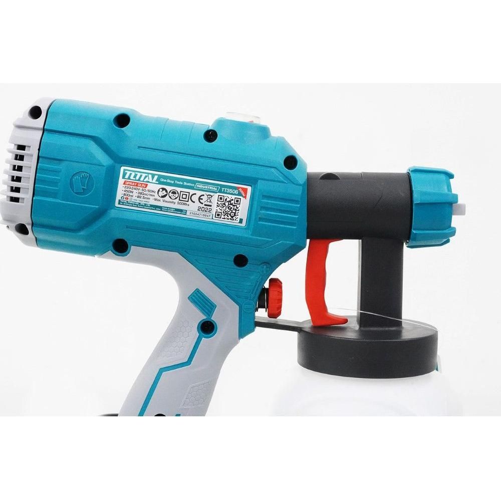 Total TT3506 Electric Paint Spray Gun 450W | Total by KHM Megatools Corp.