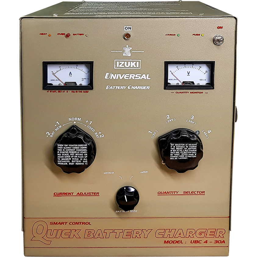 Izuki UBC-4-30A Universal Battery Charger | Izuki by KHM Megatools Corp.