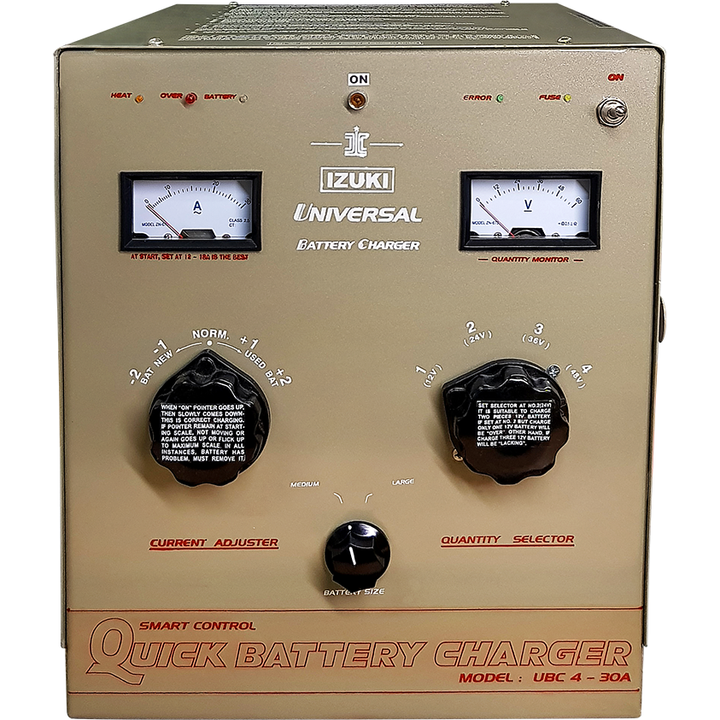 Izuki UBC-4-30A Universal Battery Charger – KHM Megatools Corp.