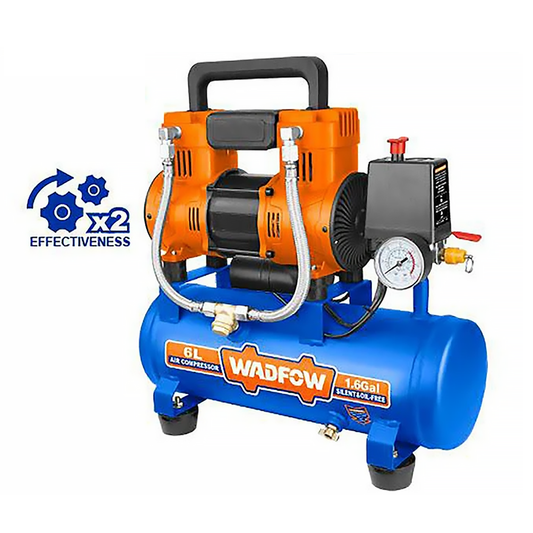Wadfow WAP1A06P Air Compressor 1.5HP 6L