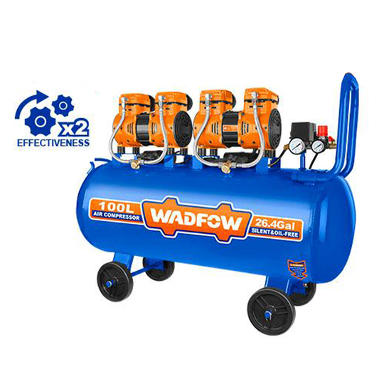 Wadfow WAP2R41P Air Compressor 3.2HP 100L