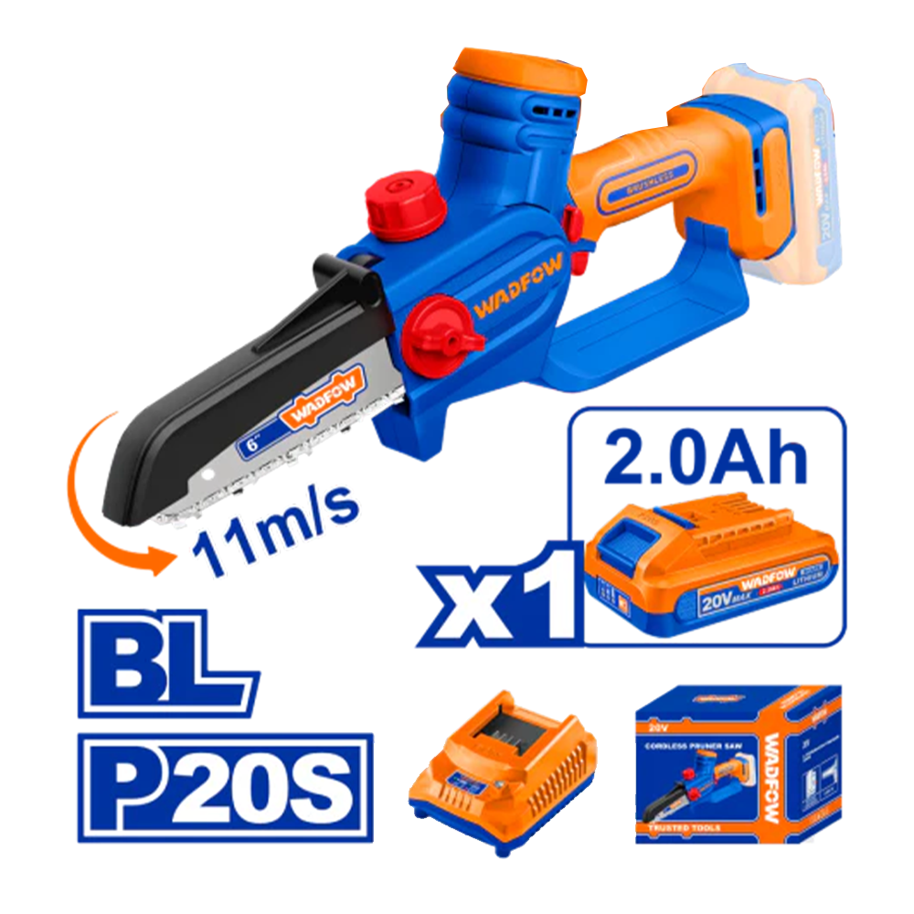 Wadfow WCLP562 Cordless Pruner Saw 20V 6"
