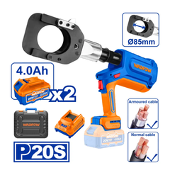 Wadfow WCR2D85 Cordless Hydraulic Cable Cutter 20V