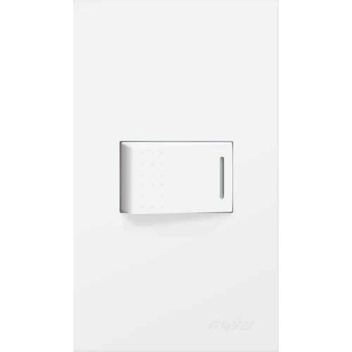 Royu WD701 1-Gang 3-Way Switch Set 10A (Wide) | Royu by KHM Megatools Corp.