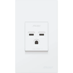 Royu WD901 1-Gang Aircon Outlet Set 20A (Wide)