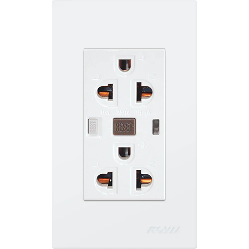 Royu WD933 Duplex GFCI Outlet Set 20A (Wide)