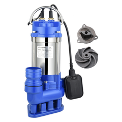 Dayuan WQD7-8-0.75FQG Stainless Steel Submersible Sewage Pump with Cutter 1HP