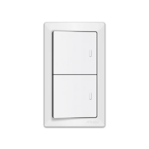 Royu WS513 2-Gang Switch Set 10A (Super Wide)