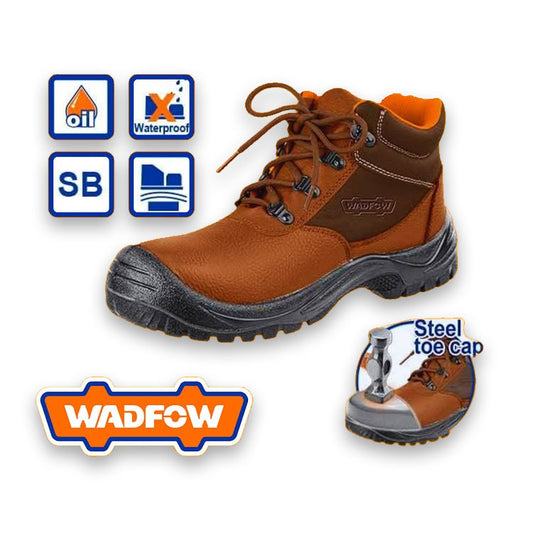 Wadfow Safety Boots (Leather) | Wadfow by KHM Megatools Corp.