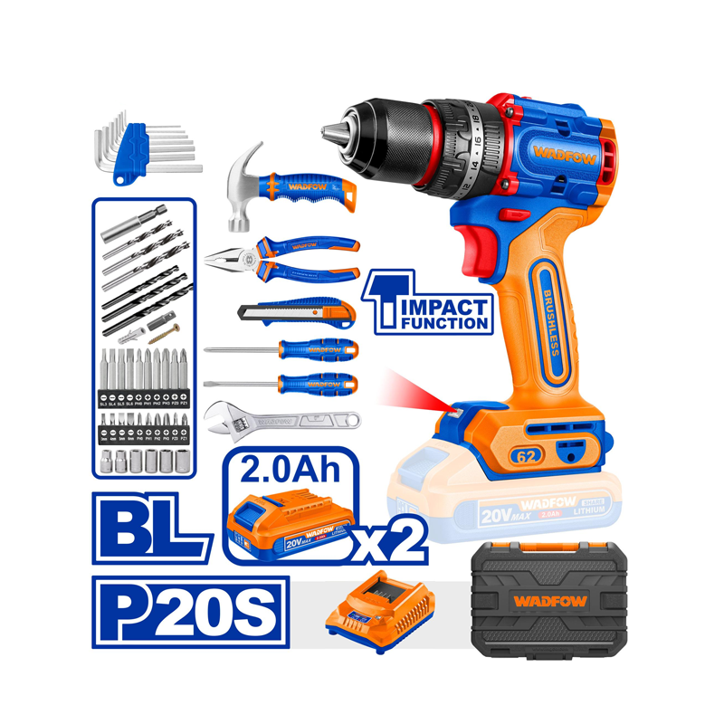 Wadfow WDT4B91 Tools Set 91Pcs – KHM Megatools Corp.