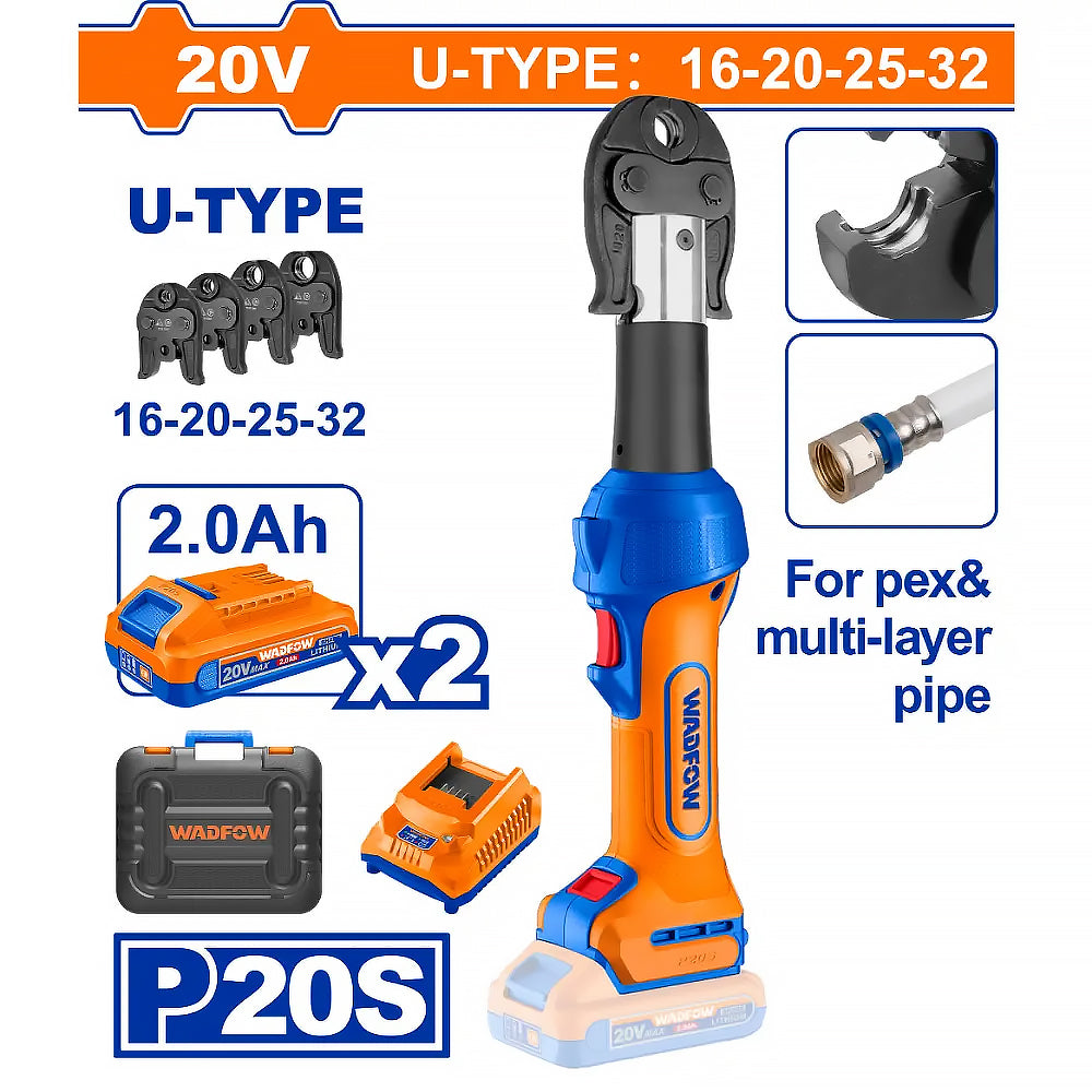 Wadfow WHT3M4U Cordless Hydraulic Press Tool 20V