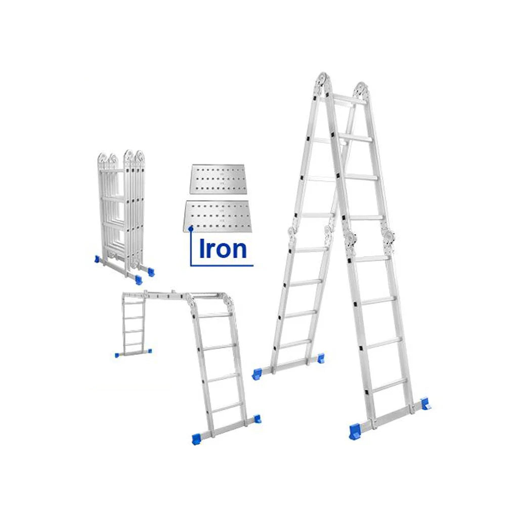 Wadfow WLD7H45 Aluminum Multi-Purpose Ladder 4x5