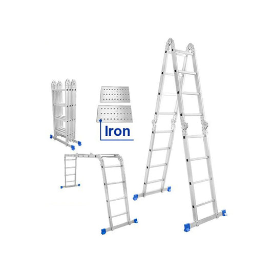 Wadfow WLD7H45 Aluminum Multi-Purpose Ladder 4x5