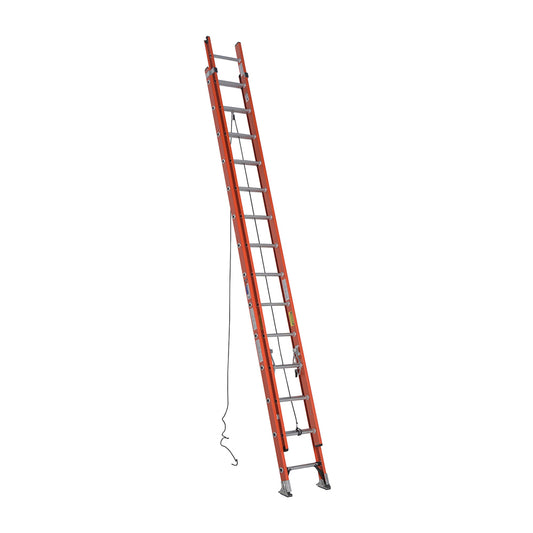 Wadfow WLDH928 Extension Fiberglass Ladder 2x14 Steps