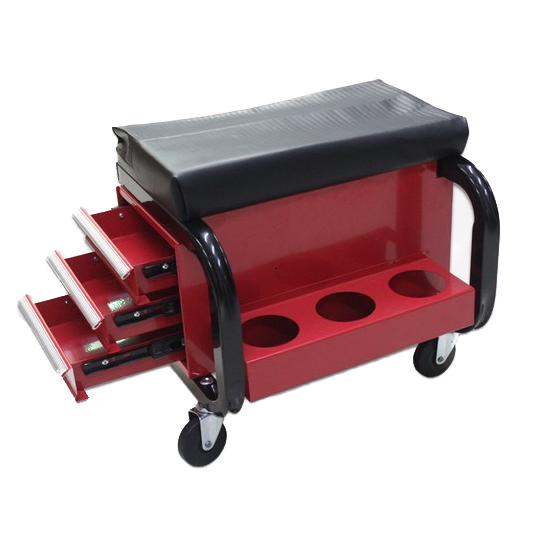 Meiho DL1706 Work Seat / Creeper Seat Chair with 3 Drawers