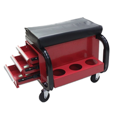 Meiho DL1706 Work Seat / Creeper Seat Chair with 3 Drawers